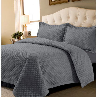 Brisbane Solid Oversized Quilt Set