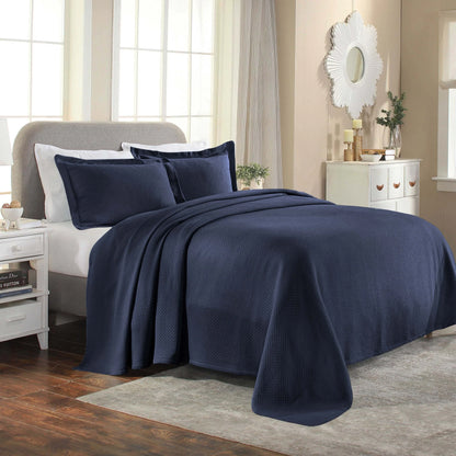 Superior Solitaire Cotton Decorative Bedspread Set