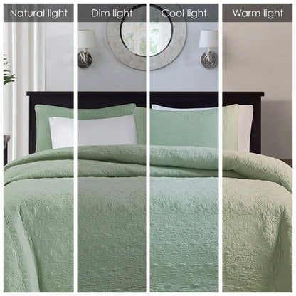 Madison Park Mansfield Reversible Quilt Set