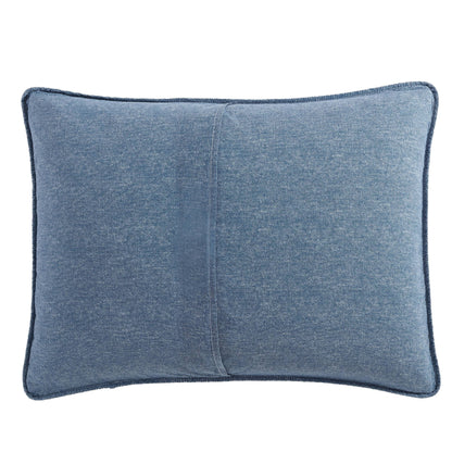Wrangler Phoenix Patchwork Navy Cotton Quilt Set