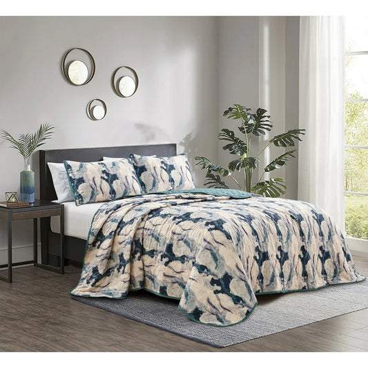 Riva Luxury 3 Piece Bedspread