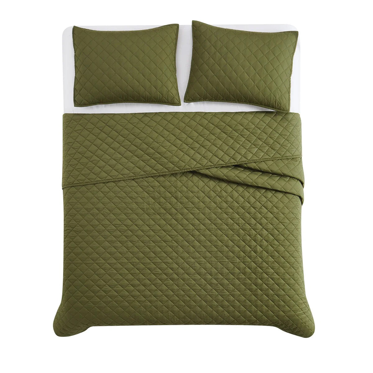 Cannon Solid Percale Quilt Set