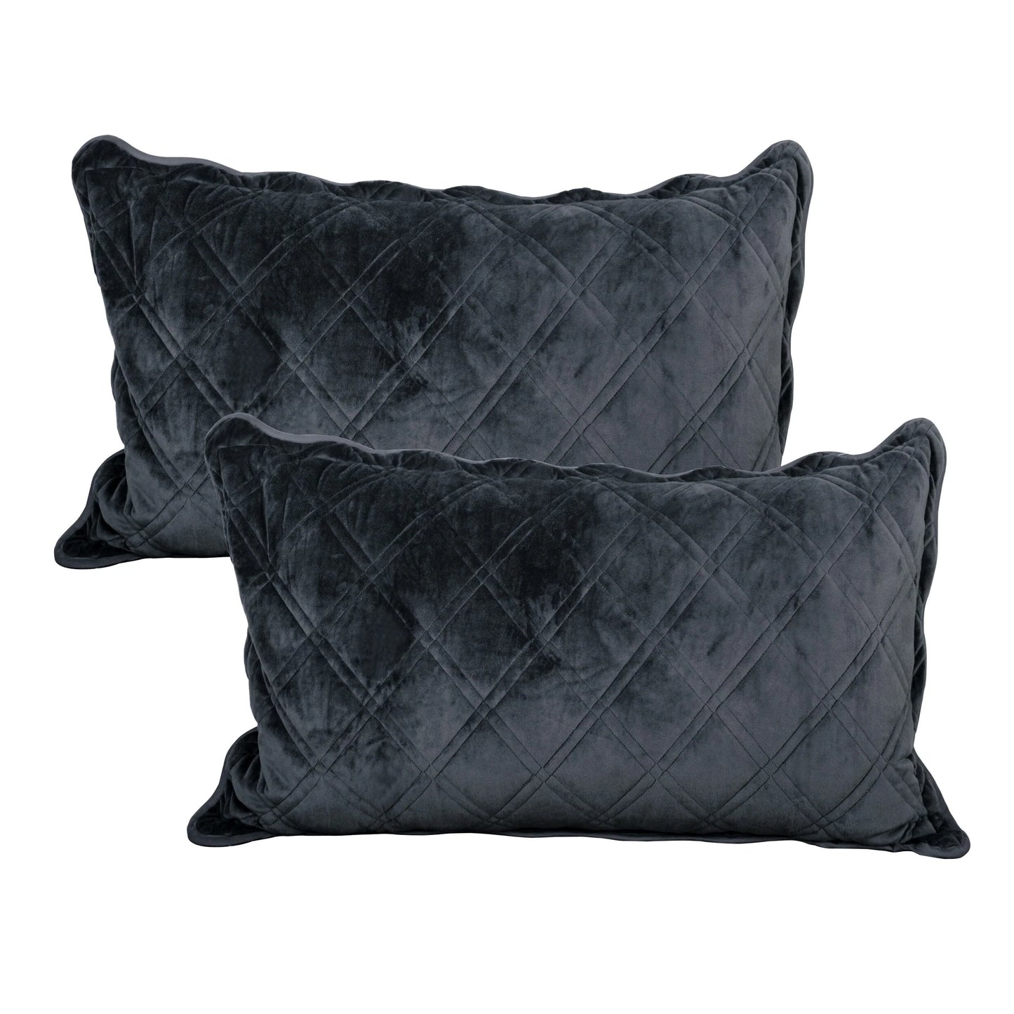 Serenta Supersoft Microplush Quilted 4 Pieces Bedspread Coverlet Set