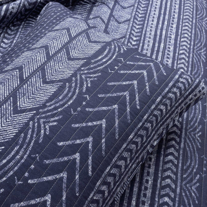 Lush Decor Hygge Geometric Pattern 3-piece Quilt Set