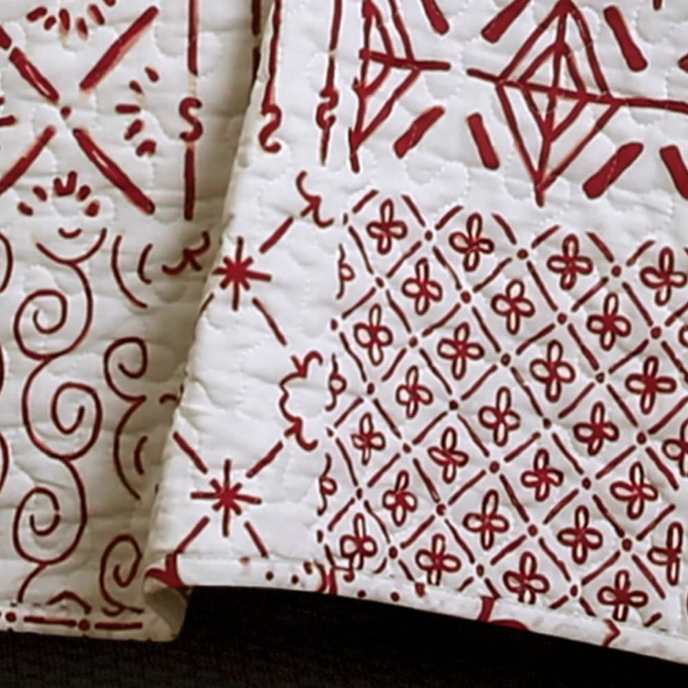 The Curated Nomad Sandia 3-piece Cotton Quilt Set