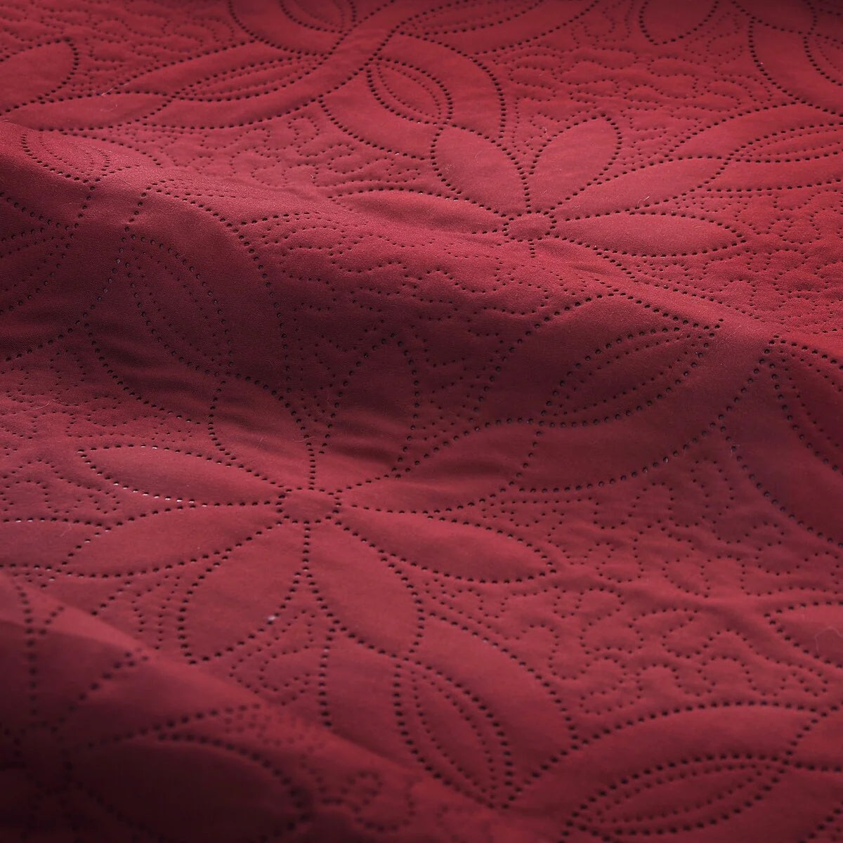 3-piece Fashionable Solid Embossed Quilt Set Bedspread Cover