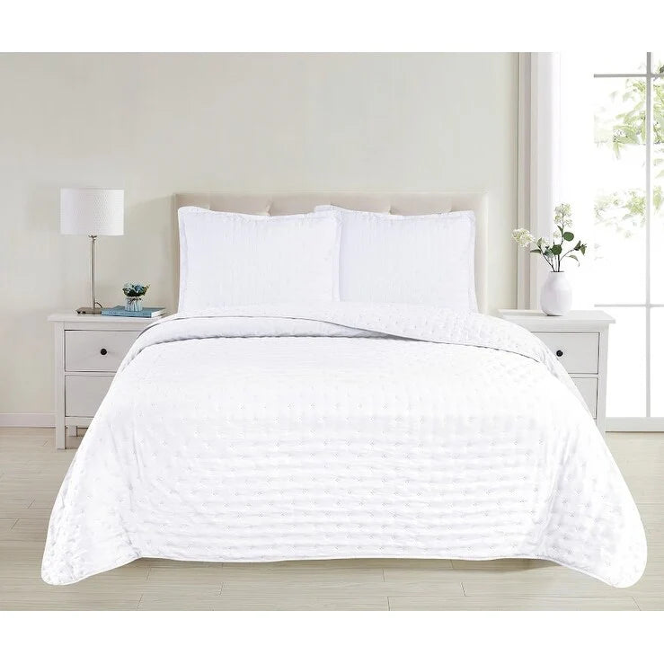 Garment Washed Quilt Set