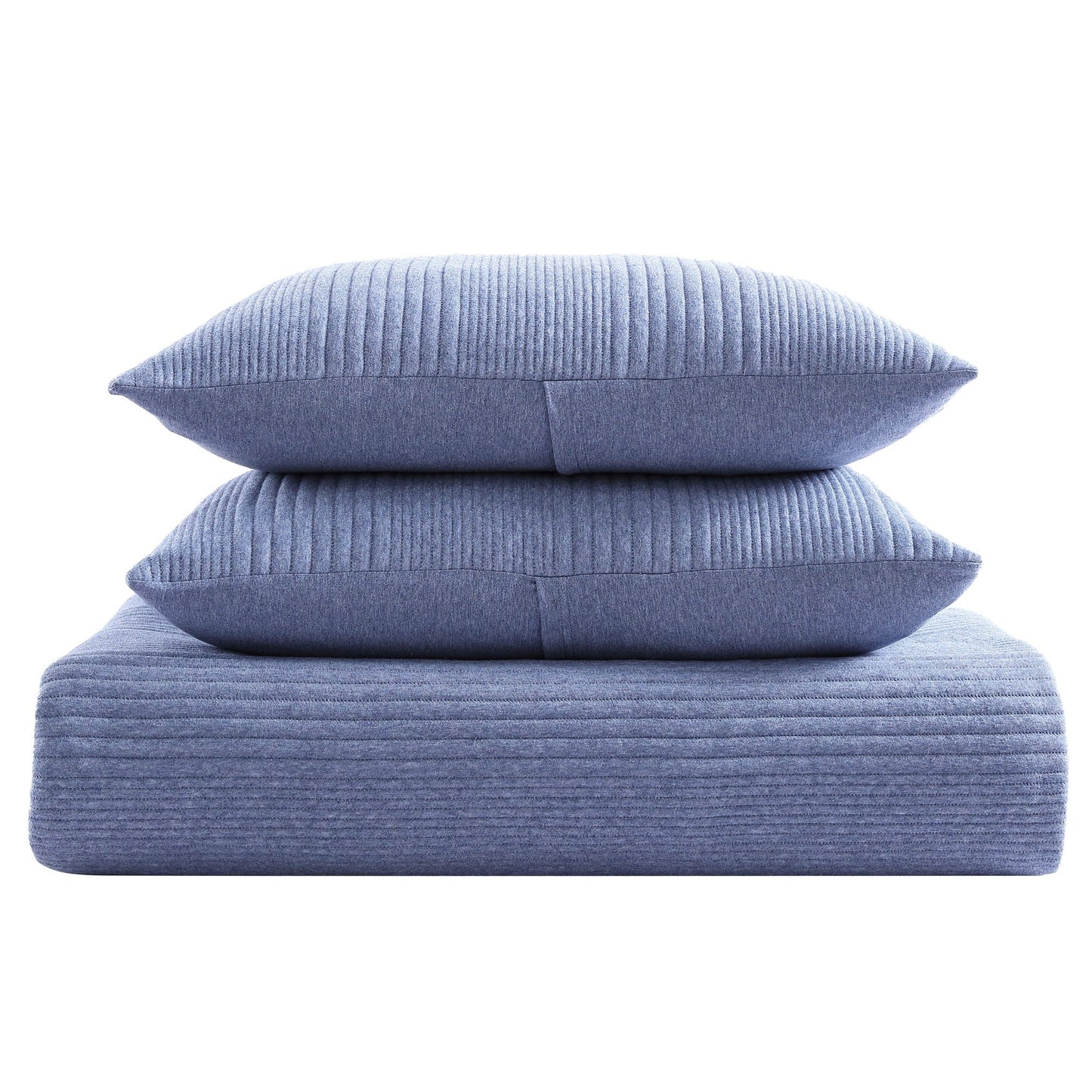 Brielle Home Atlas Jersey Channel Stitch Quilt Set