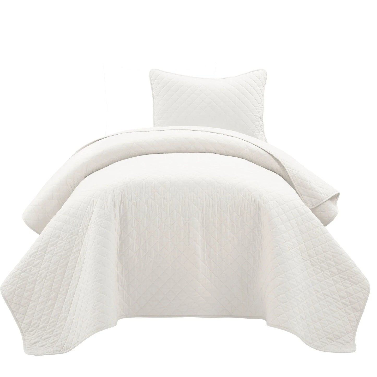 Copper Grove Balm Diamond Oversized Cotton 3-piece Quilt Set