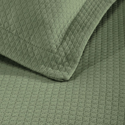 Superior Solitaire Cotton Decorative Bedspread Set