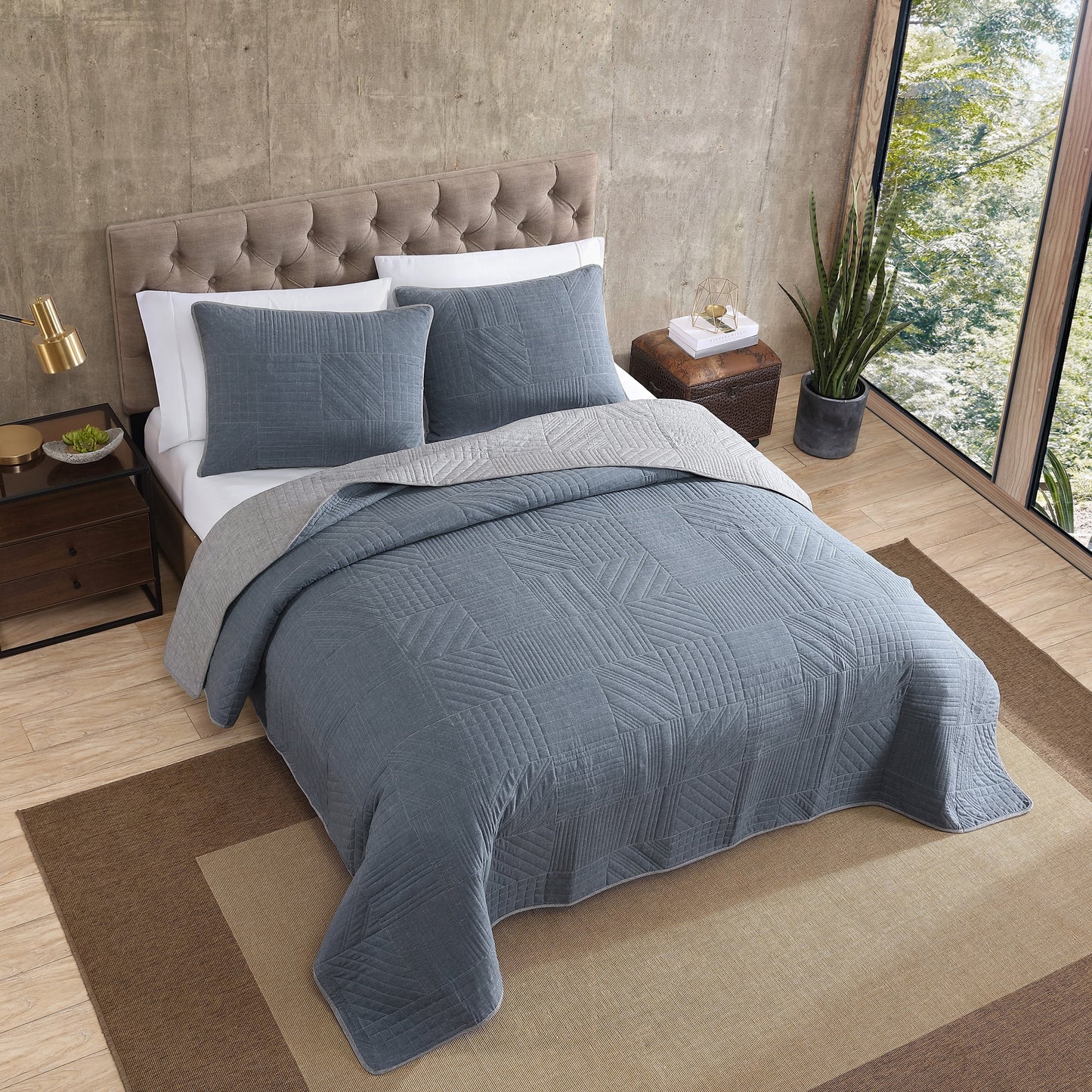 Eddie Bauer Hidden Lake Reversible Quilt Set