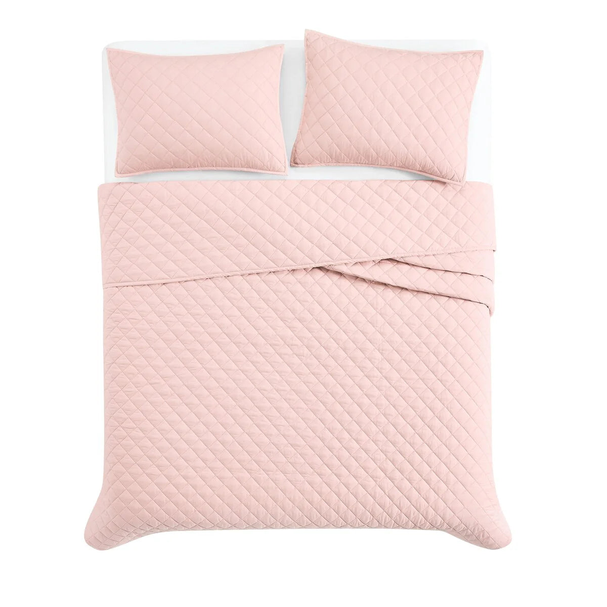 Cannon Solid Percale Quilt Set
