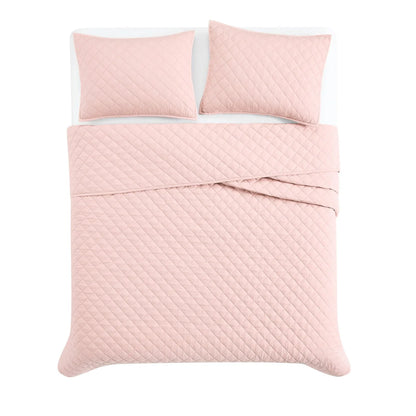 Cannon Solid Percale Quilt Set