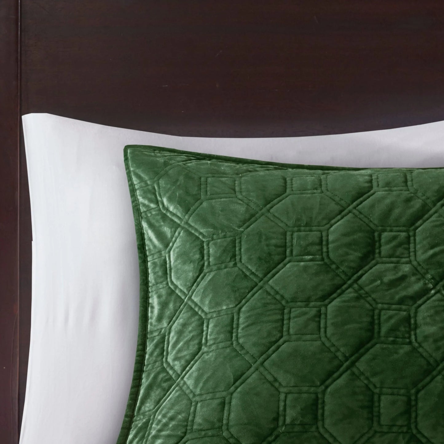 Madison Park Emery 3 Piece Velvet Quilt Set