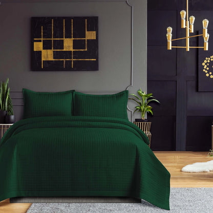 Naples Solid Oversized Quilt Set