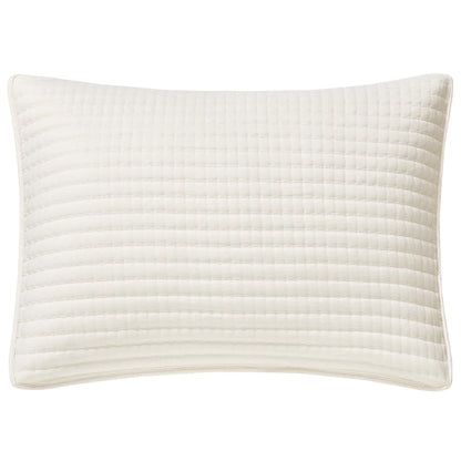Nanshing Cassidy 7 Piece Solid Color Waffle Quilt Set