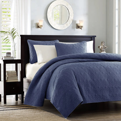 Madison Park Mansfield Reversible Quilt Set