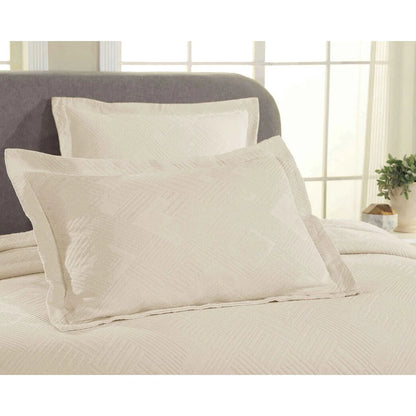Superior Geometric Fret Cotton Decorative Bedspread Set