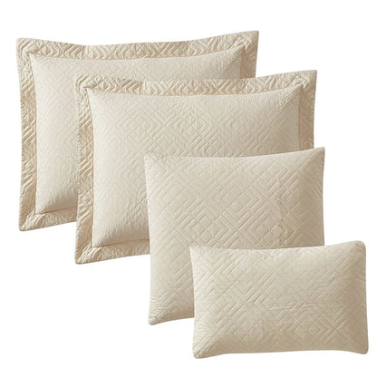 Clara Clark Bedspread Quilt Set - Embossed Pinsonic Lightweight Coverlet Set