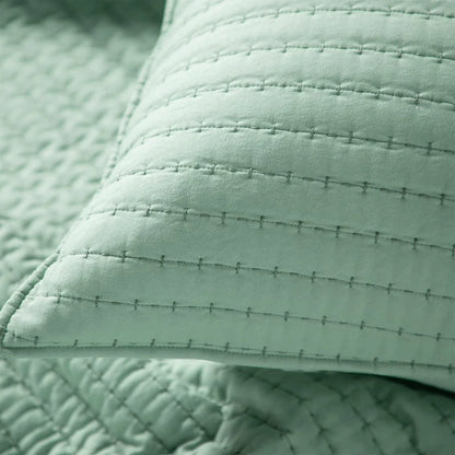 KASENTEX Quilt Set Soft Bedspread - Light Weight, Stone Washed, Down Alternative Fill, Machine Washable