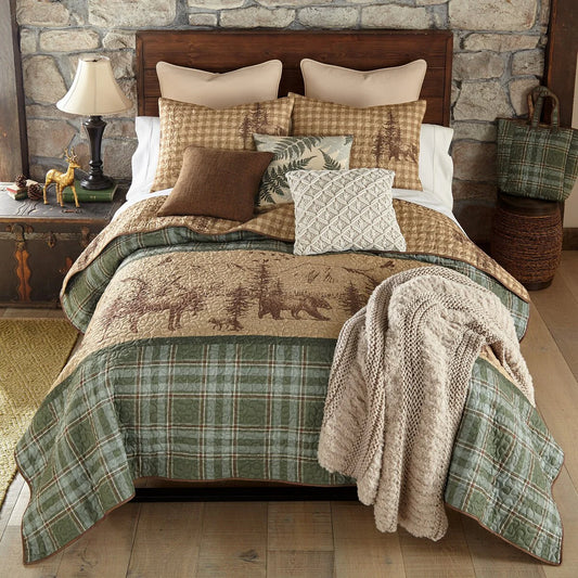 Spruce Trail Microfiber Quilt Set from Your Lifestyle by Donna Sharp