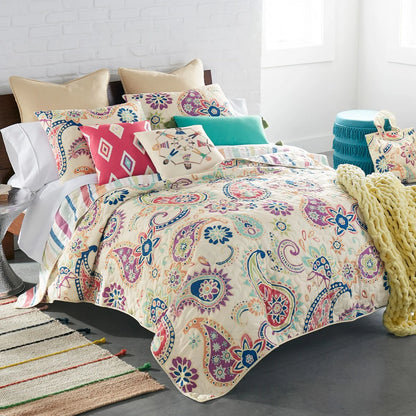 Cali Microfiber 3PC Quilt Set from Your Lifestyle by Donna Sharp