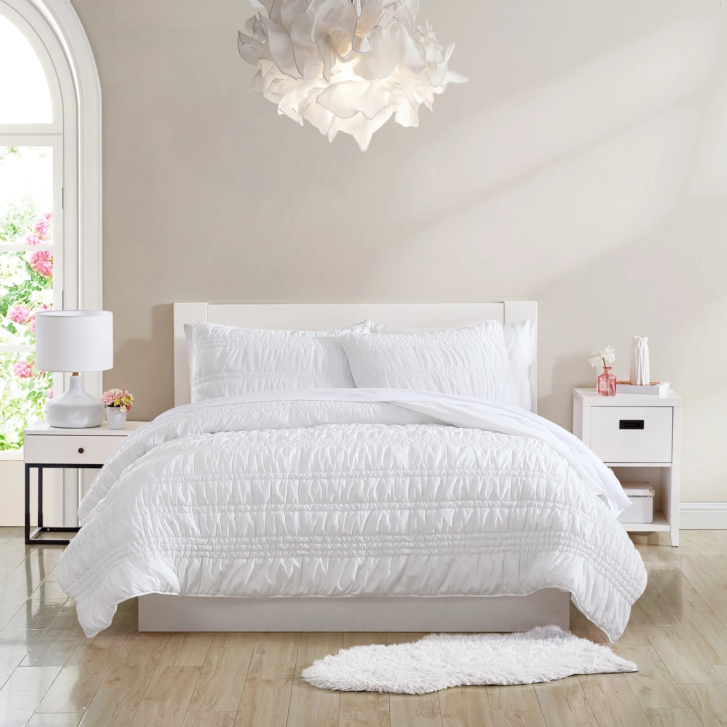 Poppy & Fritz Scrunch Stripe Quilt Set
