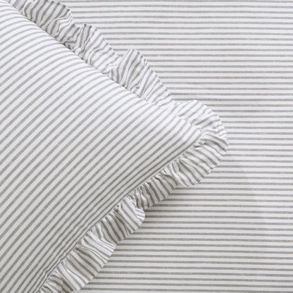 The Gray Barn Lazy Acres Ticking Stripe Bedspread Set