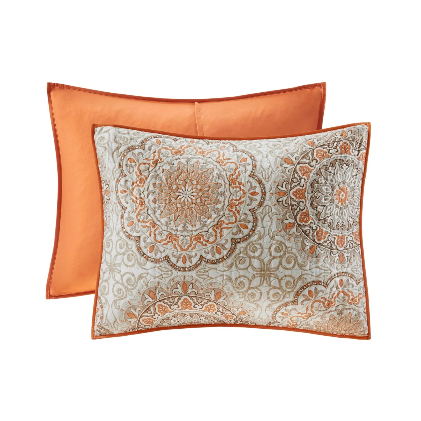 Madison Park Curtner 6 Piece Reversible Quilt Set with Throw Pillows