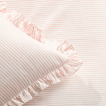 The Gray Barn Lazy Acres Ticking Stripe Bedspread Set