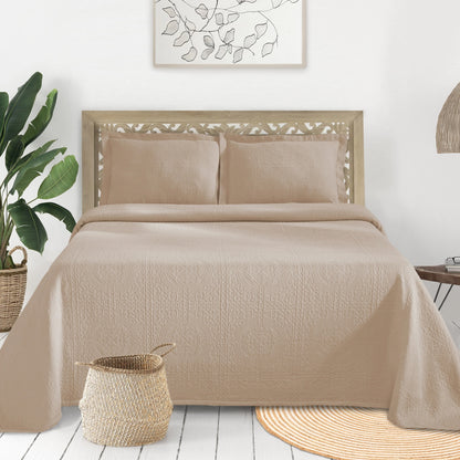 Superior Fleur De Lis Cotton Decorative Bedspread Set
