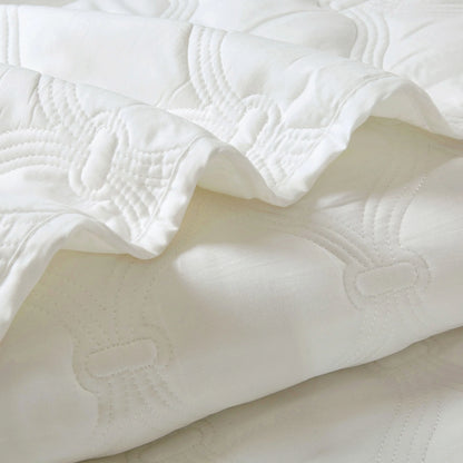 Home Soft Things 3 Piece Oversized Bradly Down Alternative Quilts Set