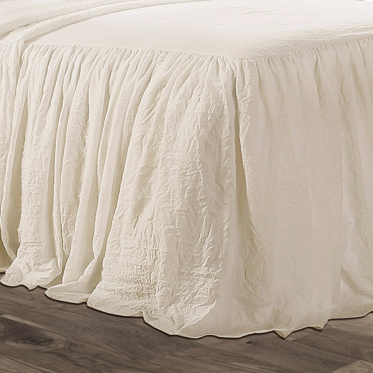 Lush Decor Ruffle Skirt Bedspread Set