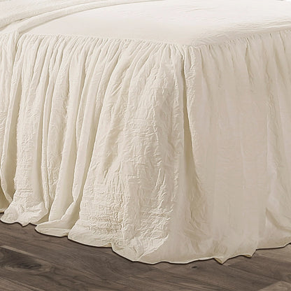 Lush Decor Ruffle Skirt Bedspread Set