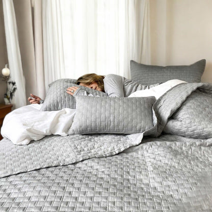 BedVoyage Melange viscose from Bamboo Quilted Coverlet BedSpread