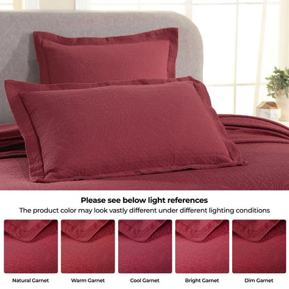 Superior Fleur De Lis Cotton Decorative Bedspread Set
