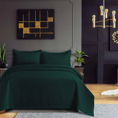Naples Solid Oversized Quilt Set