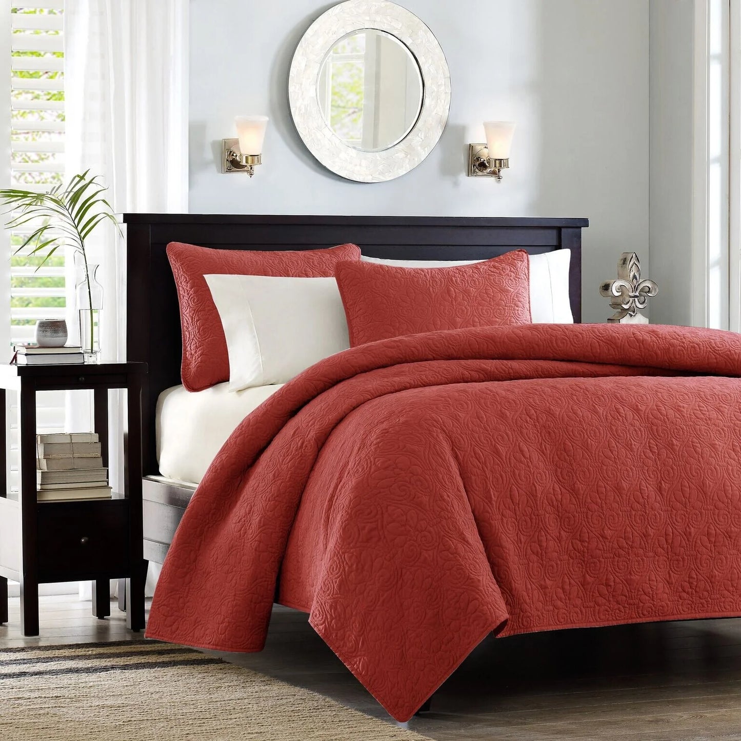 Madison Park Mansfield Reversible Quilt Set
