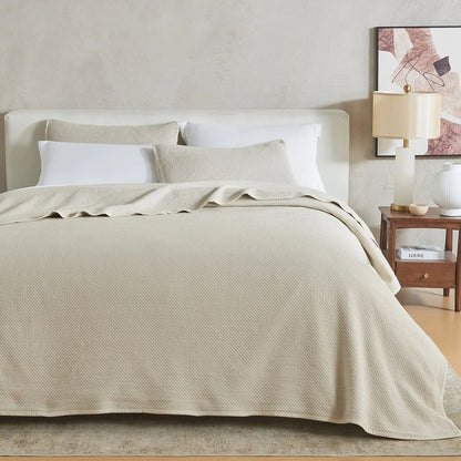 Linery & Co. Soft Stonewashed Stitched Lightweight Quilt Set