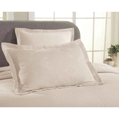 Superior Geometric Fret Cotton Decorative Bedspread Set