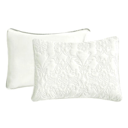 Sophia & William 2/3 Pieces Quilt Set, Reversible Microfiber Bedding Bedspread Coverlet Set