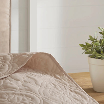 510 Design Hayley Oversized Solid Texture 3 Piece Reversible Bedspread Set
