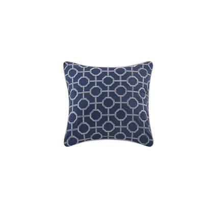 Madison Park Christian 4 Piece Jacquard Quilt Set with Throw Pillow