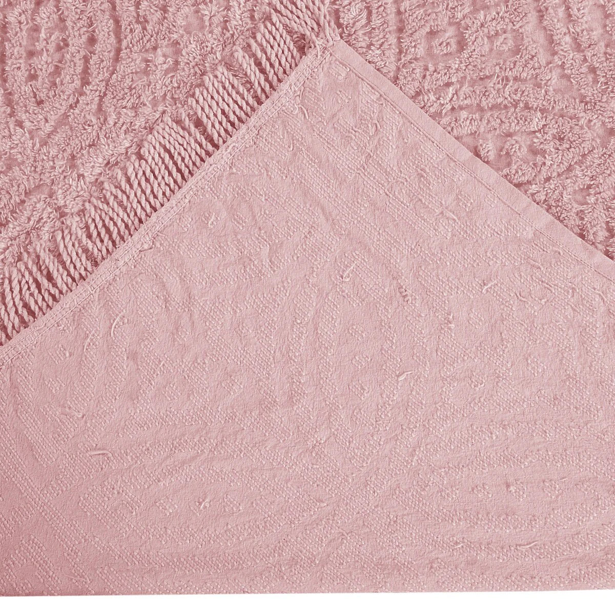 Better Trends Wedding Ring 100% Cotton Soft & Plush Chenille Tufted Bedspread - Loop Design, Machine Washable & Tumble Dry Safe