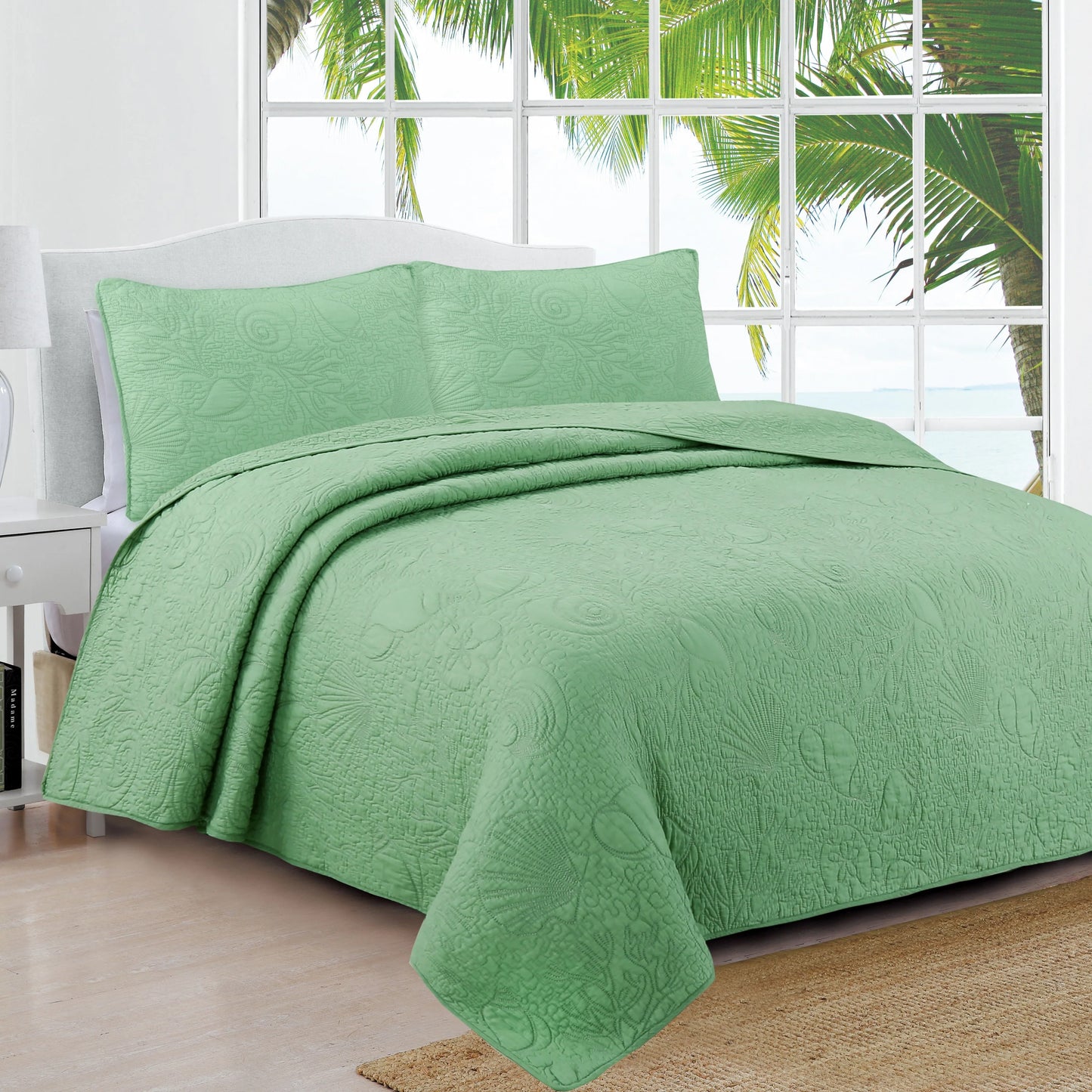 Estate Collection Seaside Cotton Quilt Set