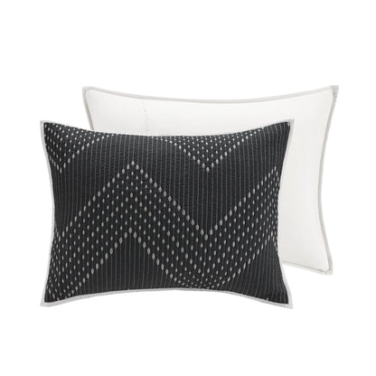 INK+IVY Pomona 3 Piece Embroidered Cotton Quilt Set