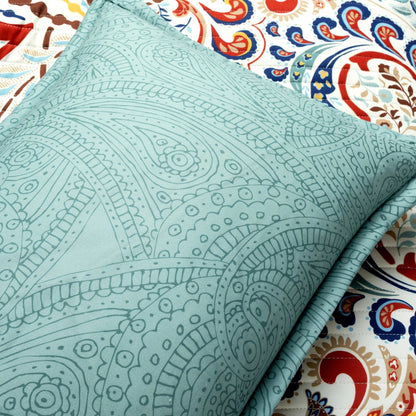 The Curated Nomad La Boheme Boho Chic 3-piece Quilt Set