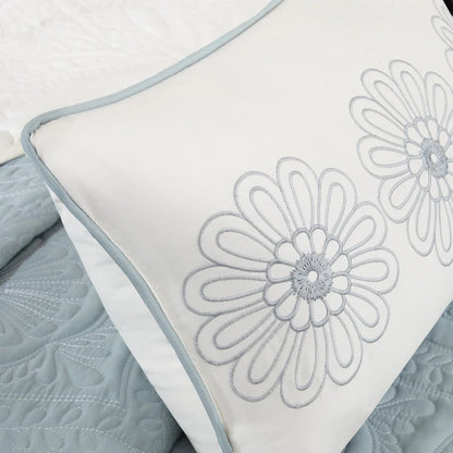 Madison Park Stanton Reversible Oversized 5-piece Bedspread Quilt Set with Matching Shams