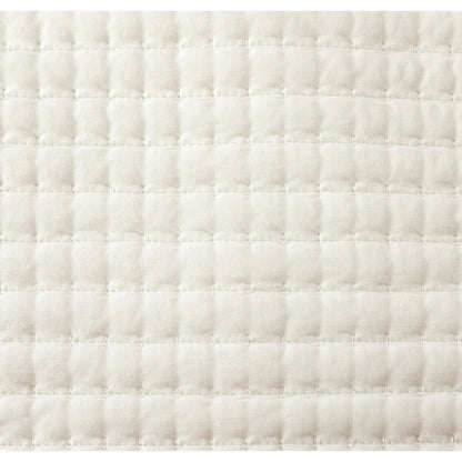 Nanshing Cassidy 7 Piece Solid Color Waffle Quilt Set