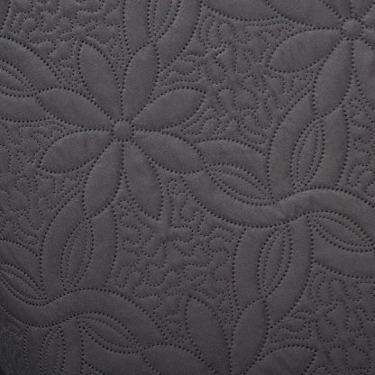 3-piece Fashionable Solid Embossed Quilt Set Bedspread Cover
